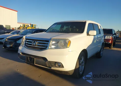 2013 Honda Pilot Ex-L из США, поврежденный, VIN 5FNYF3H57DB004024